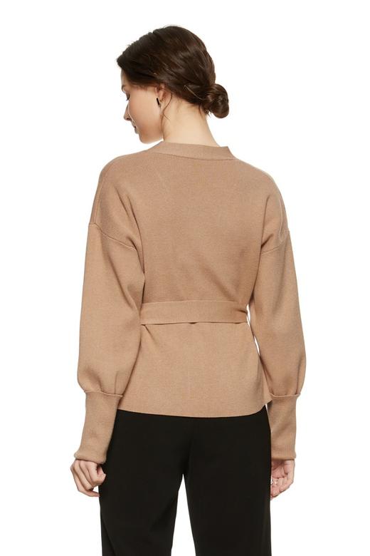 ELLA JADE 方扣束腰针织外套 8750 商品图2