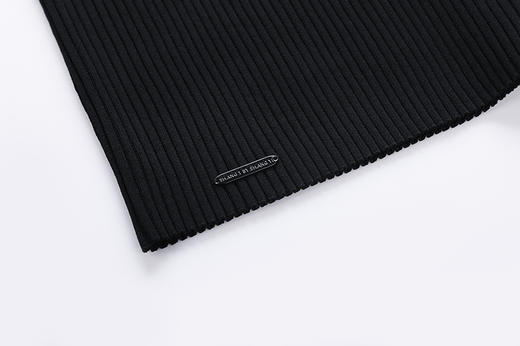 粗罗纹修身针织背心 商品图3