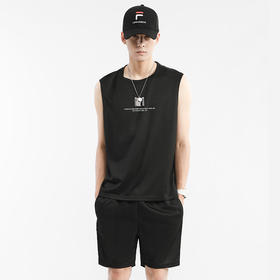 【夏季新款】背心男士外穿 夏季冰丝运动装 男跨栏坎肩无袖t恤健身马甲