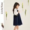 littletime女童牛仔背心裙2023春季新款韩版文艺儿童春秋连衣裙 商品缩略图1
