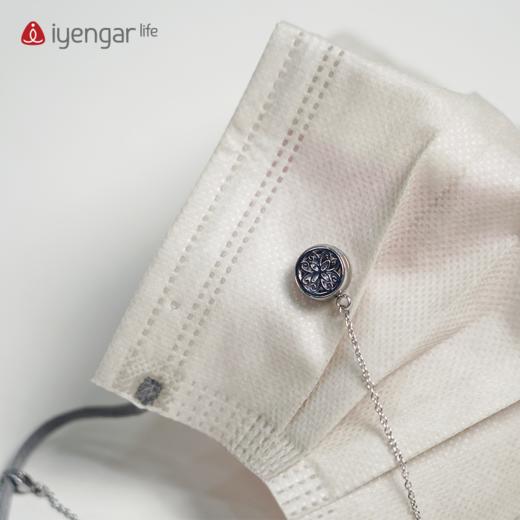 F1053香薰扣链条 口罩香薰扣带链条 商品图5