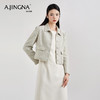 【商场同款】阿菁娜春小香风时尚感单排珍珠扣小外套A28C107005 商品缩略图3