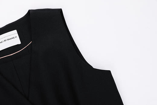 简约立裁修身马甲 商品图6