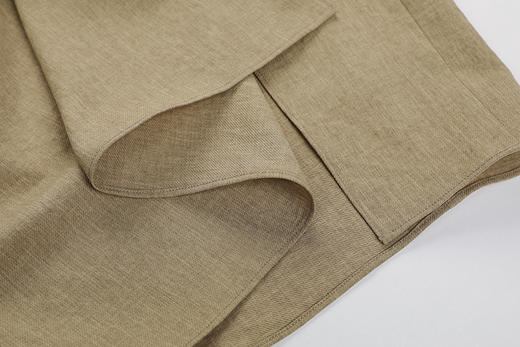 不对称肩带溢边拼接连衣裙 商品图7