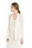 ROSEHOO 椰奶白镂空西装外套 1144 商品缩略图1