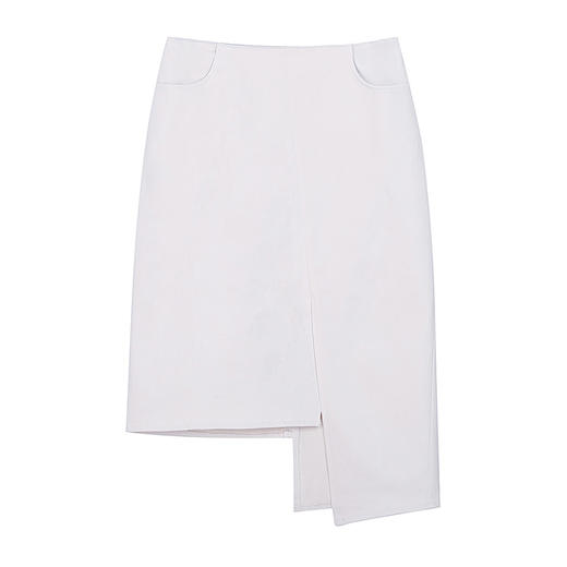 冷抽象拼接牛仔半裙 商品图0