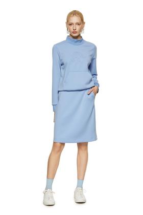 LNNNS 蓝色小高领休闲套装 8762