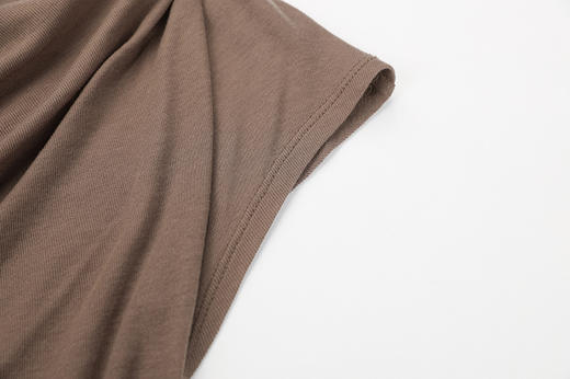 单边飞片袖针织T恤 商品图4