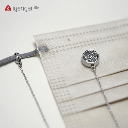 F1053香薰扣链条 口罩香薰扣带链条 商品图3