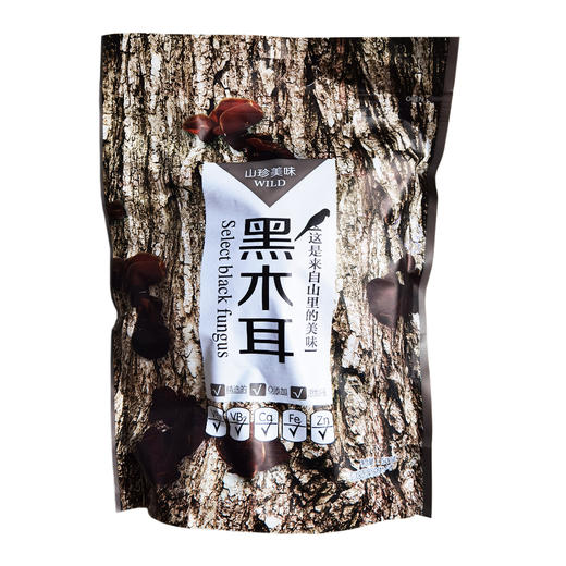 【万里山】特级椴木小木耳500g/袋 商品图1