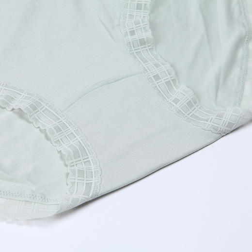 都市丽人健康系列莫代尔三角裤女士内裤新年本命年红品低腰三角裤LK33E8 商品图10