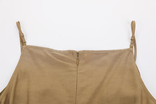 双侧腰捏褶吊带连衣裙 商品图5