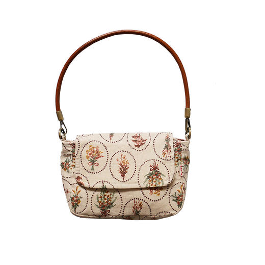 HUJI祤集Gemme单肩包插画可爱花花 商品图9