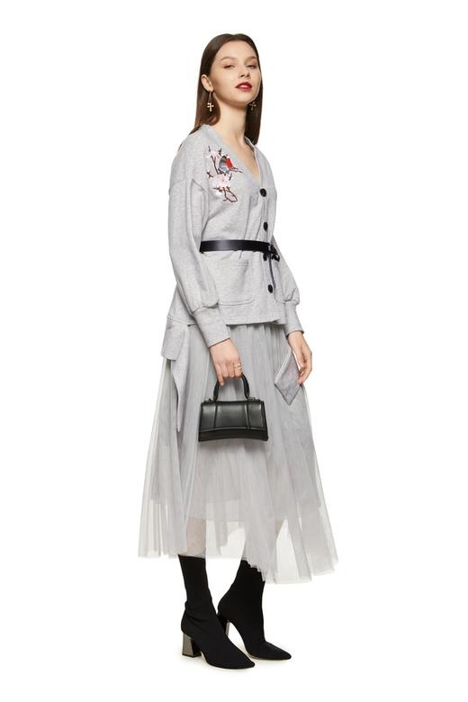 LNNNS 花鸟刺绣不规则外套 8809 商品图1