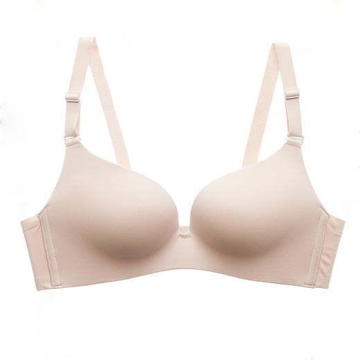 都市丽人无痕常规内衣BC薄3/4杯泳布文胸三排树脂胶圈LB241A 商品图5