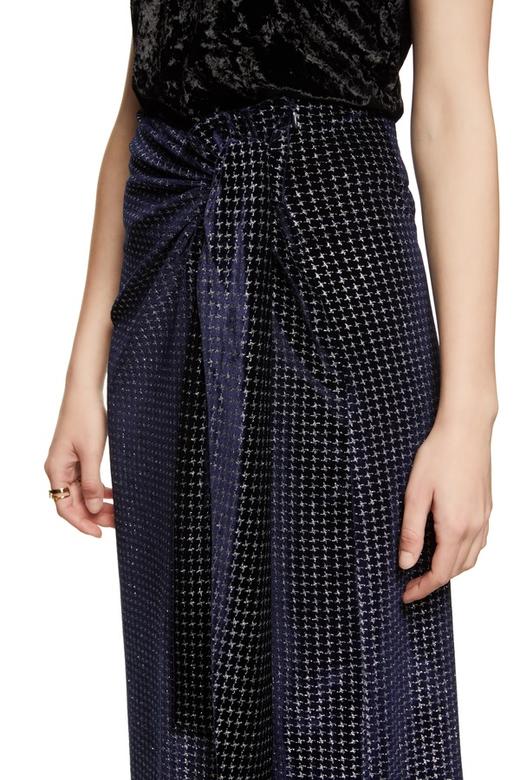 ELLA JADE 开衩系带金属半身裙 8753 商品图3