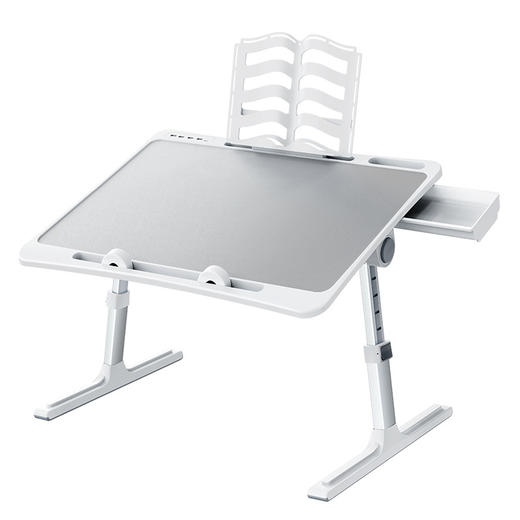 【多档位调节折叠桌】派凡阅读学习书桌多功能电脑桌多档位调节可折叠升降支架懒人书桌 商品图4
