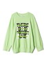 BASIC HOUSE 黄绿色字母针织卫衣 8715 商品缩略图4