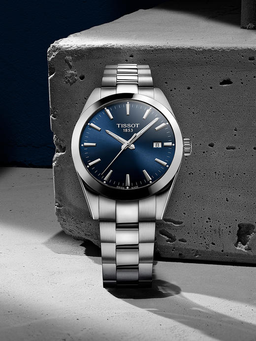 Tissot天梭官方正品风度经典机械钢带手表男表 商品图4