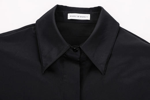 宽松翻领无袖衬衫上衣 商品图2