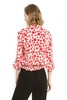 SINGLY 红色印花雪纺上衣 1168(蝴蝶结偏左设计) 商品缩略图2