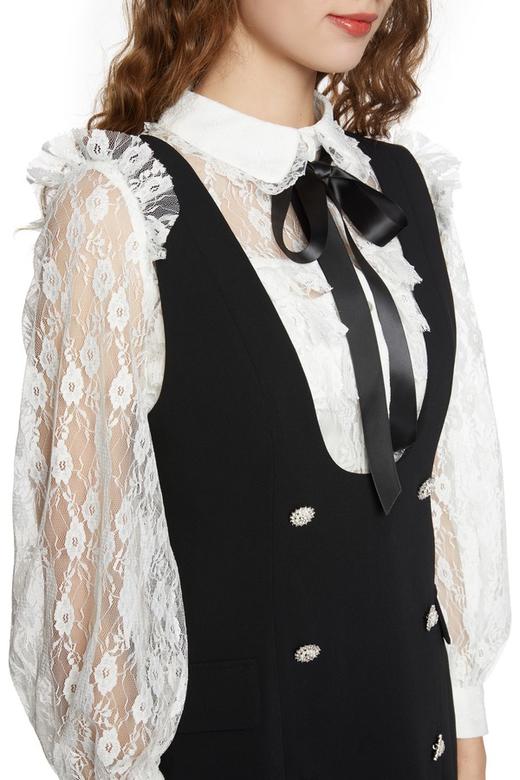 OCTAVIA 双排扣系带连衣裙 5968 商品图2