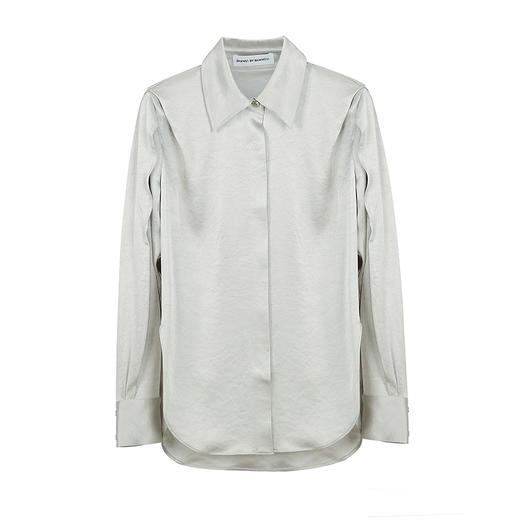 简约飞袖设计衬衫 商品图0