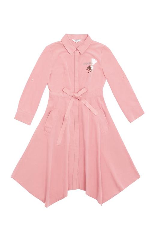 LILY 印花装饰束腰衬衫裙 5037 商品图4