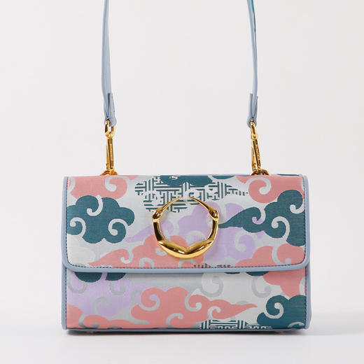 SAINTJOY/上久楷 宋锦女式单肩包  零度空间  BWS18A0301 商品图12