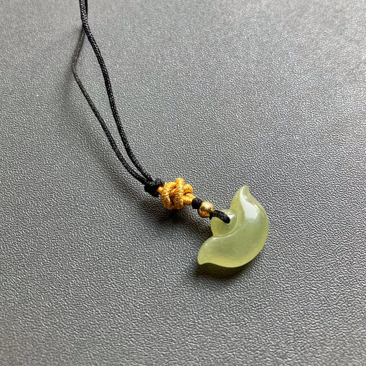 冰种黄翡金元宝钥匙扣手机链 商品图0