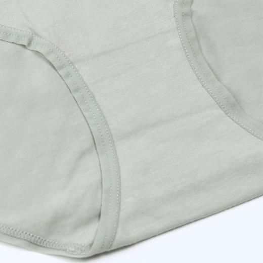 都市丽人健康系列莫代尔平角裤女士内裤中腰平角裤LK35C7 商品图9