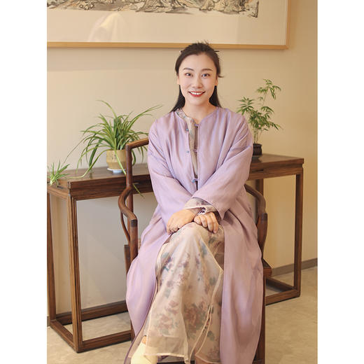 【抖音专属】开衫连衣裙（23707095-昌荣） 商品图0