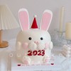2023兔兔立体蛋糕（加高款当天下午3点后才能配送）-低糖处理无添加 商品缩略图1