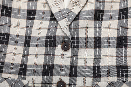 学院风格纹西服 商品图4