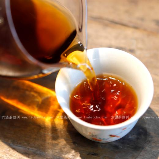 六堡聚 2010年 甜韵六堡茶（100g/盒，高端中期茶，汤甜柔顺）六堡聚私房茶 商品图5