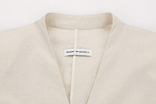 拼接压褶收腰长款连体裤 商品图3