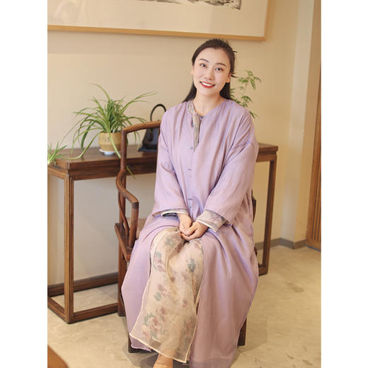 【抖音专属】开衫连衣裙（23707095-昌荣） 商品图2