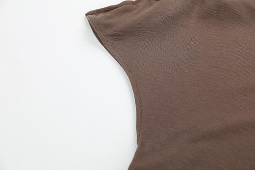 双侧抽绳针织T恤 商品图4