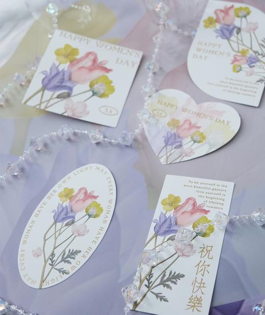 女神节 以花之名卡片（28小张/包） 商品图5