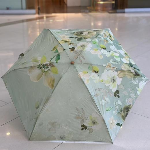 优品堂【如花如歌】五折米胶金骨防紫外线太阳伞 商品图12