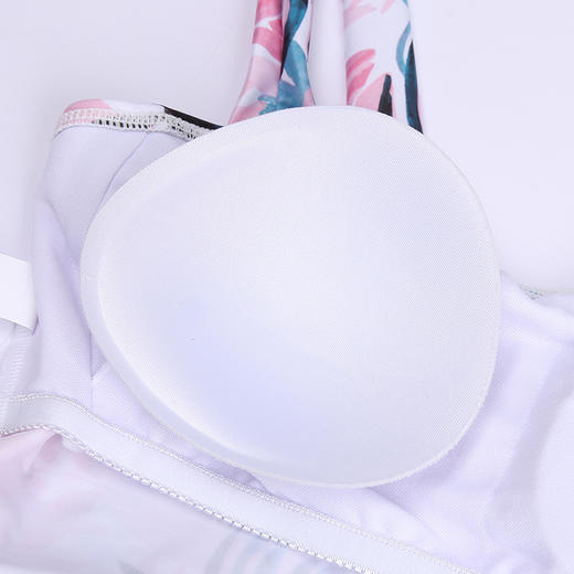 都市丽人泳布印花一体式泳衣泳衣LS31A5 商品图5