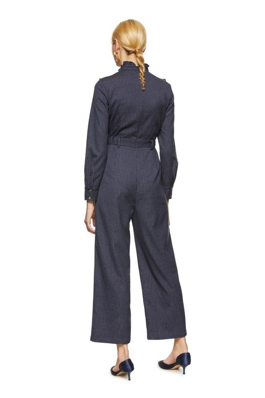 LNNNS 金属条纹木耳边连体裤 8716 商品图2