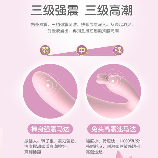 雷霆震动棒女性专用成人情趣用品高潮玩具振动自慰器插入秒潮神器 商品图2