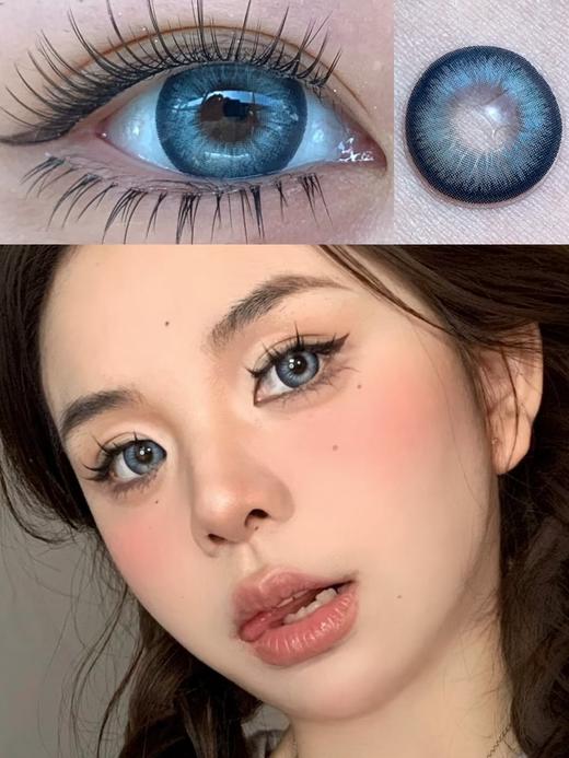 jellibo 美瞳年抛 蓝莓奶冻 直径14.5mm着色14.0mm 商品图11