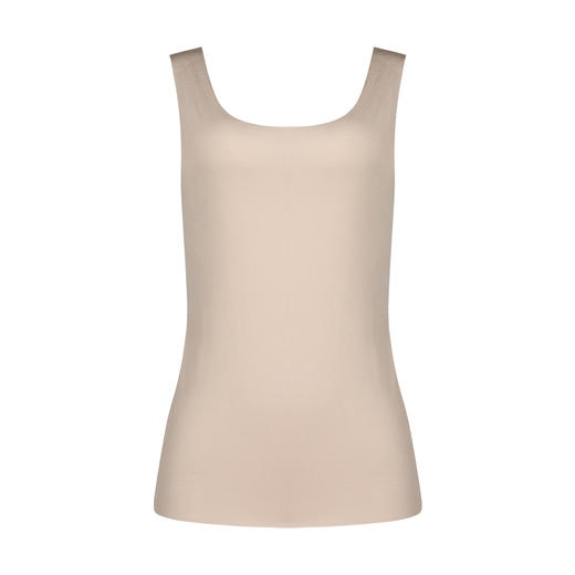 都市丽人细罗纹宽肩背心背心无胸垫LV3AA3 商品图4