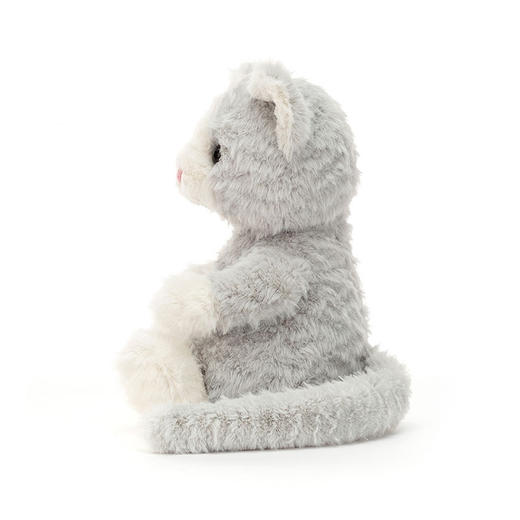 JellyCat 银灰色莫莉小猫 均码19cmJCACMIT6SH玩偶 商品图1