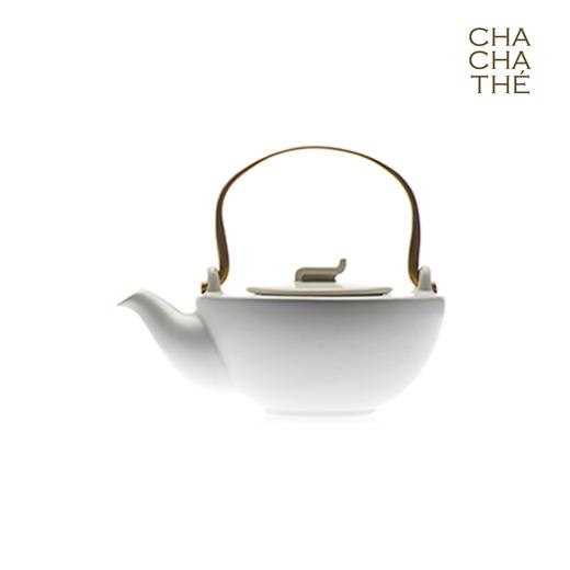CHA CHA THÉ / 采采食茶 《应壶》白瓷茶具组 (一壶两杯）  商品图1