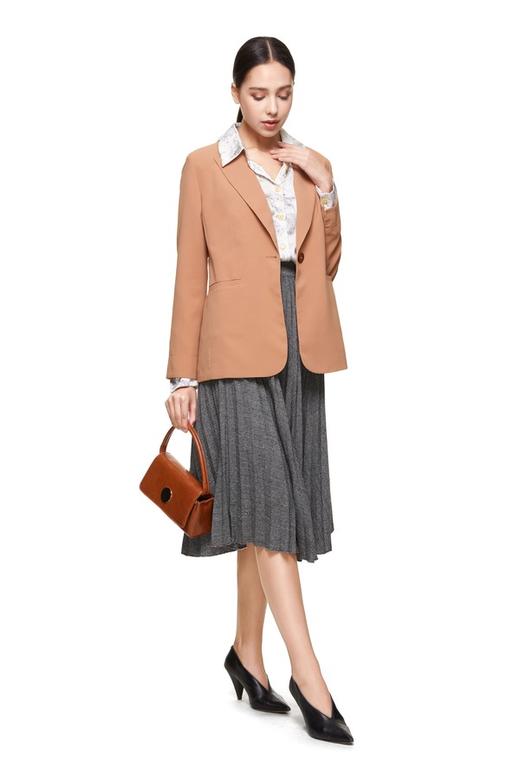 LNNNS 茶色OL通勤西装外套 8892 商品图1