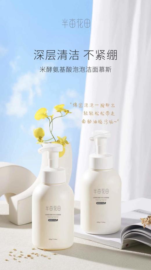 半亩花田米酵氨基酸泡泡洁面慕斯 商品图2