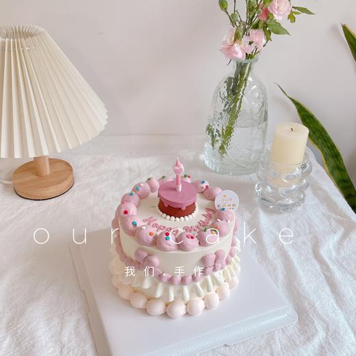 简约粉色复古蛋糕-低糖处理无添加 商品图1